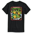 thumbnail image 1 of Teenage Mutant Ninja Turtles - Turtles in Action - Men's Short Sleeve Graphic T-Shirt, 1 of 5