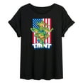 thumbnail image 1 of Teenage Mutant Ninja Turtles - USA Raphael - Juniors Muscle Tee, 1 of 5