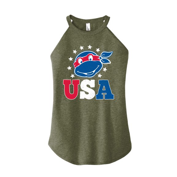 Teenage Mutant Ninja Turtles - USA Raphael - Juniors Tank Top