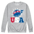 thumbnail image 1 of Teenage Mutant Ninja Turtles - USA Raphael - Men's Crew Neck Pullover, 1 of 5