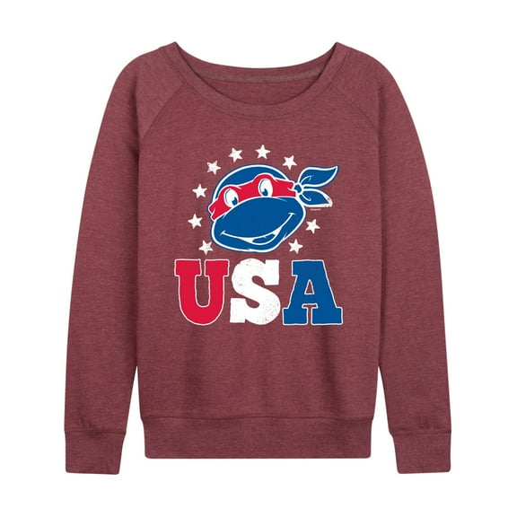 Teenage Mutant Ninja Turtles - USA Raphael - Women's Lightweight Long Sleeve Shirt