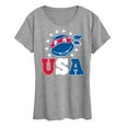 thumbnail image 1 of Teenage Mutant Ninja Turtles - USA Raphael - Women's Short Sleeve Tee, 1 of 5