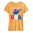 thumbnail image 1 of Teenage Mutant Ninja Turtles - USA Raphael - Women's Short Sleeve Tee, 1 of 6