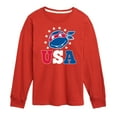 thumbnail image 1 of Teenage Mutant Ninja Turtles - USA Raphael - Youth Long Sleeve Tee, 1 of 5
