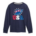 thumbnail image 1 of Teenage Mutant Ninja Turtles - USA Raphael - Youth Long Sleeve Tee, 1 of 5