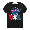 thumbnail image 1 of Teenage Mutant Ninja Turtles - USA Raphael - Youth Short Sleeve Tee, 1 of 5
