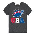 thumbnail image 1 of Teenage Mutant Ninja Turtles - USA Raphael - Youth Short Sleeve Tee, 1 of 5