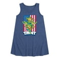 thumbnail image 1 of Teenage Mutant Ninja Turtles - USA Turtles - Toddler & Youth Girls A-line Dress, 1 of 5
