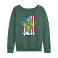 thumbnail image 1 of Teenage Mutant Ninja Turtles - USA Turtles - Women's Lightweight Long Sleeve Shirt, 1 of 5
