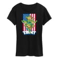 thumbnail image 1 of Teenage Mutant Ninja Turtles - USA Turtles - Women's Short Sleeve Tee, 1 of 5