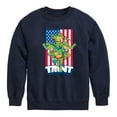 thumbnail image 1 of Teenage Mutant Ninja Turtles - USA Turtles - Youth Crewneck Fleece Sweatshirt, 1 of 5