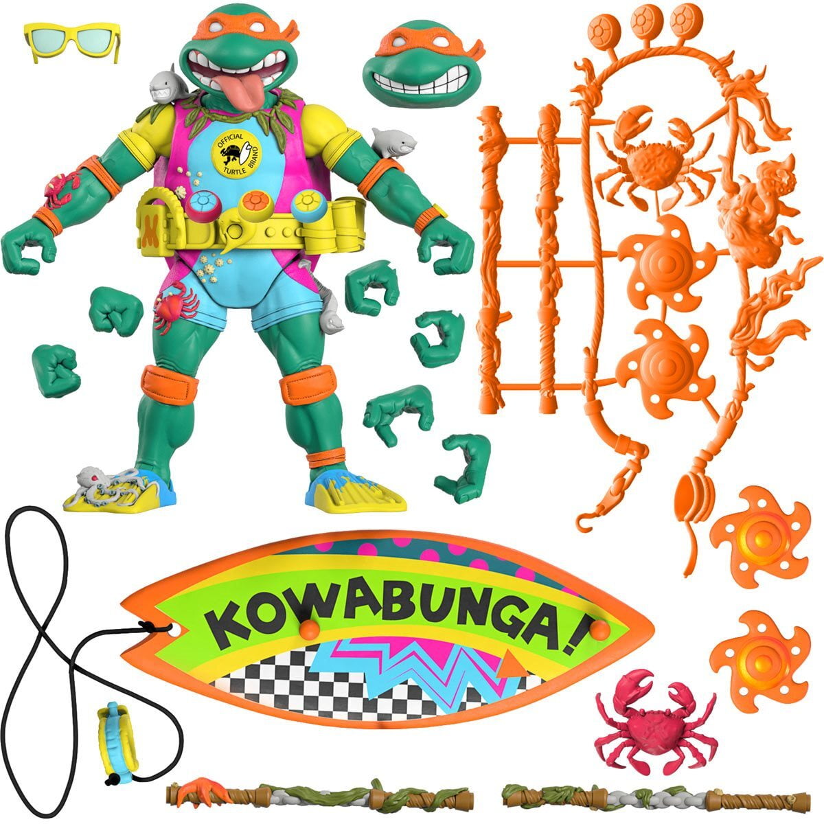◼️TMNT◼️タートルズ フィギュア サーファー マイク Amazon.com: SUPER7 Teenage Mutant Ninja Turtles Ultimates