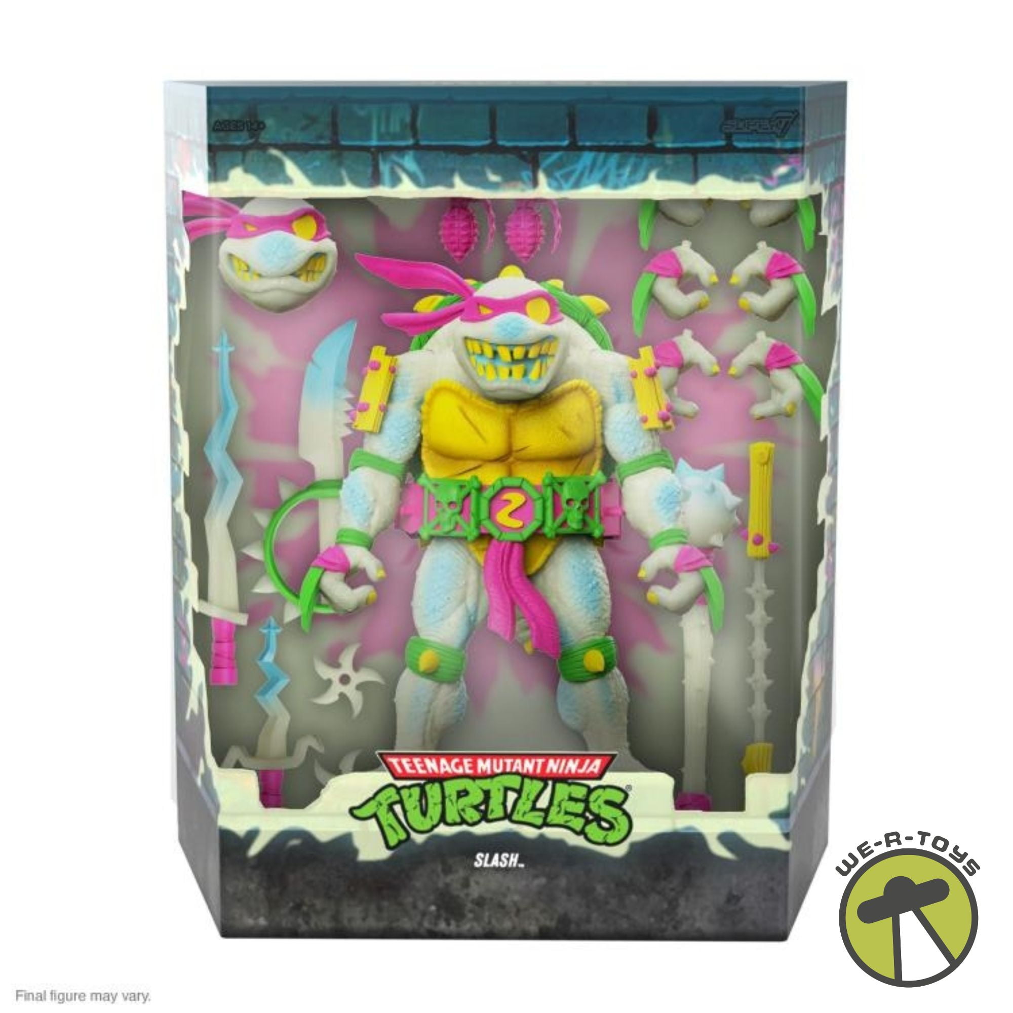 Super7 Teenage Mutant Ninja Turtles Ultimates! Glow-in-the-dark