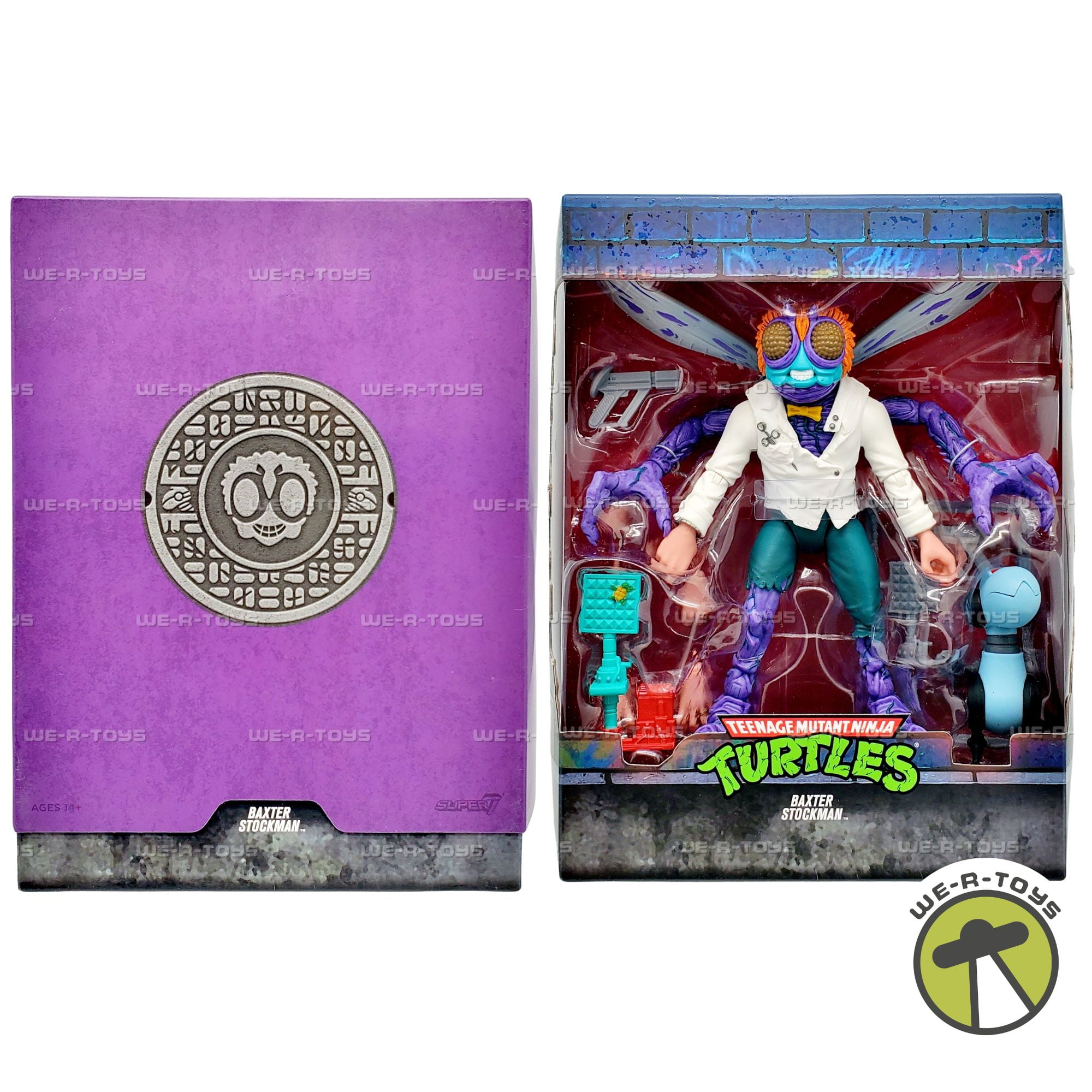 ☺︎　0307 Super7 Ultimates! Teenage Mutant Ninja Turtles Baxter Stockman