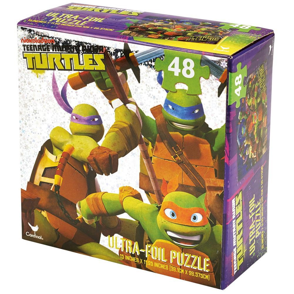 ravensburger puzzle 24 pz pavimento tartarughe ninja 05470 turtles