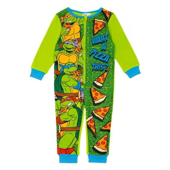 Teenage Mutant Ninja Turtles Unisex Kids Green Onesie