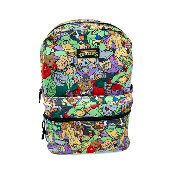 Teenage Mutant Ninja Turtles Unisex 17" Backpack, Multicolor