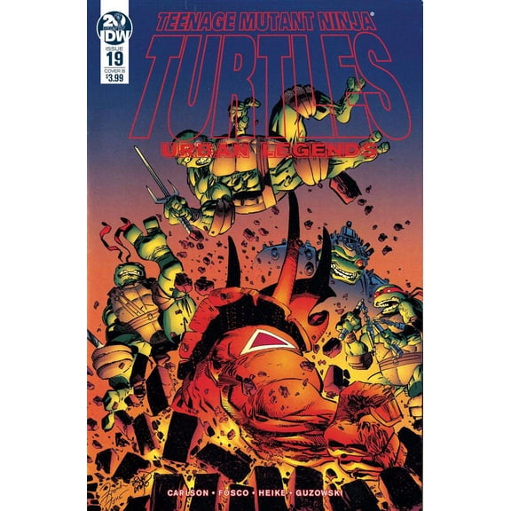 Teenage Mutant Ninja Turtles: Urban Legends #19B VF ; IDW Comic Book