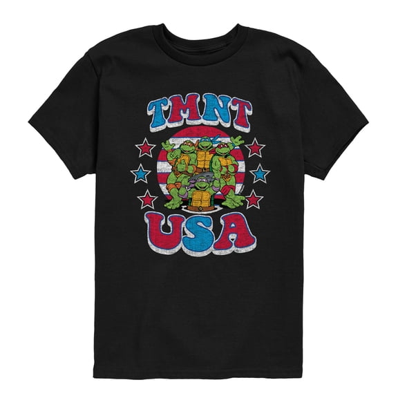 Teenage Mutant Ninja Turtles - Usa - Youth Boys Short Sleeve Graphic T-Shirt