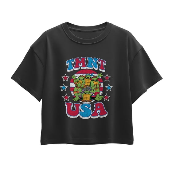 Teenage Mutant Ninja Turtles - Usa - Youth Girls Boxy T-Shirt