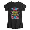 thumbnail image 1 of Teenage Mutant Ninja Turtles - Usa - Youth Girls Fitted Short Sleeve T-Shirt, 1 of 4