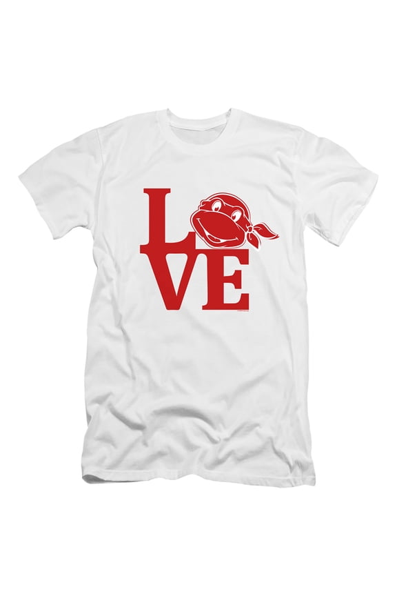 Teenage Mutant Ninja Turtles Valentine's Day Love Unisex Adult Canvas Brand T Shirt