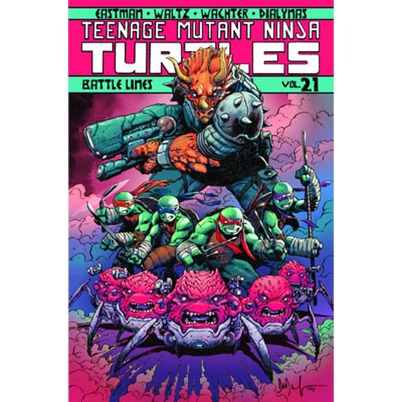 Pre-Owned Teenage Mutant Ninja Turtles Volume 21: Battle Lines (Paperback) 9781684054381