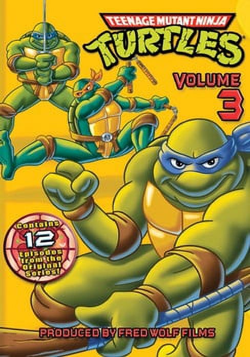 Teenage Mutant Ninja Turtles: Volume 3 (DVD) - Walmart.com