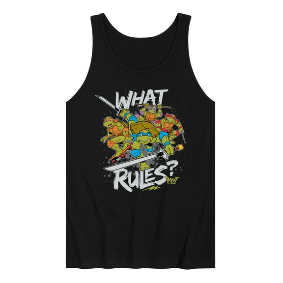Teenage Mutant Ninja Turtles - What Rules - Men's Jersey Tank Top