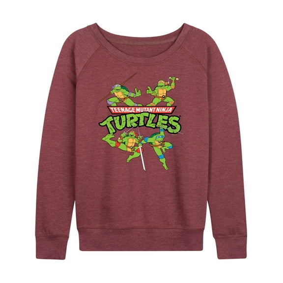 Teenage Mutant Ninja Turtles - Women's Lightweight French Terry Long Sleeve Shirt