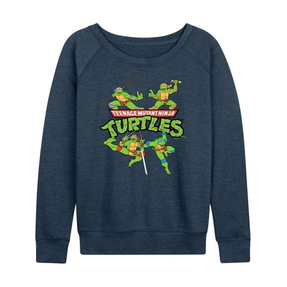 Teenage Mutant Ninja Turtles - Women's Lightweight French Terry Long Sleeve Shirt