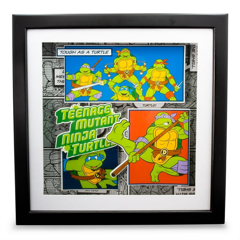 Teenage Mutant Ninja Turtles Wood Frame