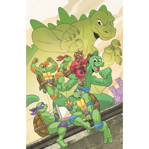 Teenage Mutant Ninja Turtles X Godzilla #1G VF ; IDW Comic Book
