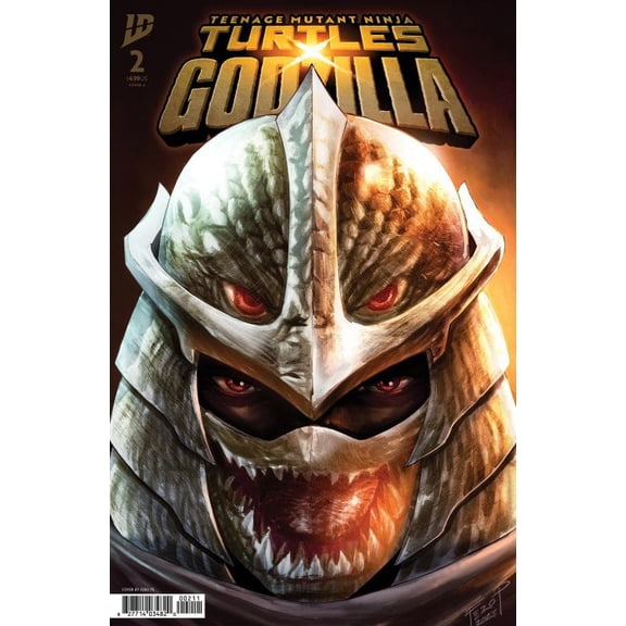 Teenage Mutant Ninja Turtles X Godzilla #2A VF ; IDW Comic Book