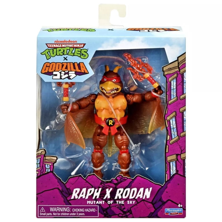 Teenage Mutant Ninja Turtles X Godzilla Raph x Rodan Action Figure