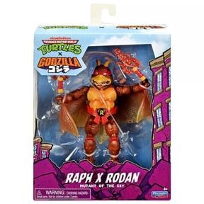 Teenage Mutant Ninja Turtles TMNT x Godzilla Raph x Rodan Action Figure, Mutant of the Sky