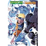 Teenage Mutant Ninja Turtles X Naruto #4A VF ; IDW Comic Book