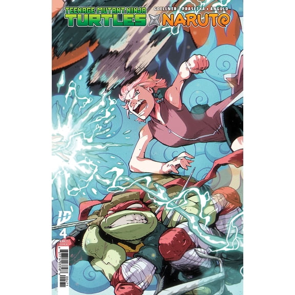 Teenage Mutant Ninja Turtles X Naruto #4G VF ; IDW Comic Book
