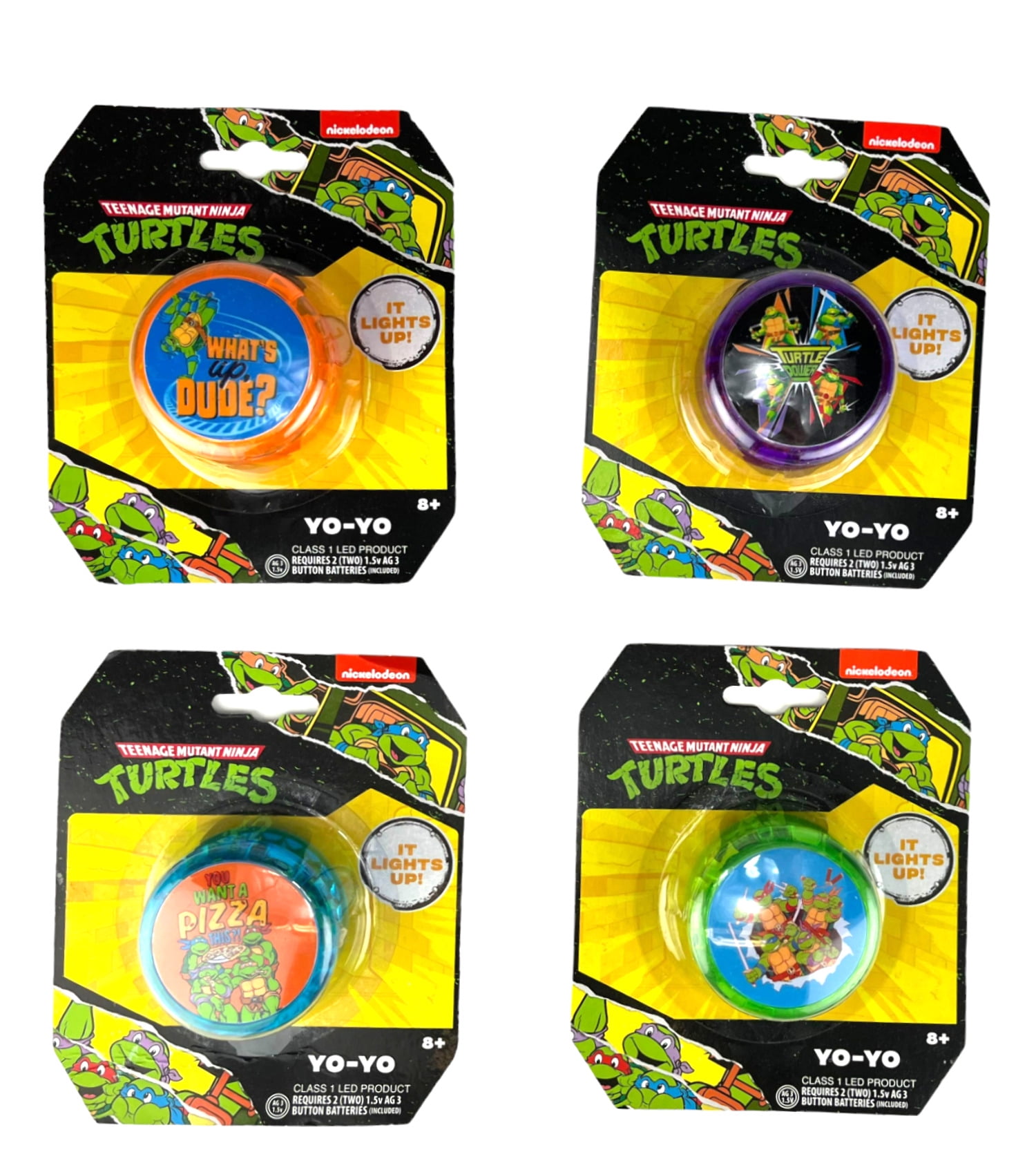 Teenage Mutant Ninja Turtles Yo-Yo Surprise LED Light-Up Yo-Yo with Random TMNT Character, Fun Collectible Toy for Kids - Ages: 8+ by Well Played