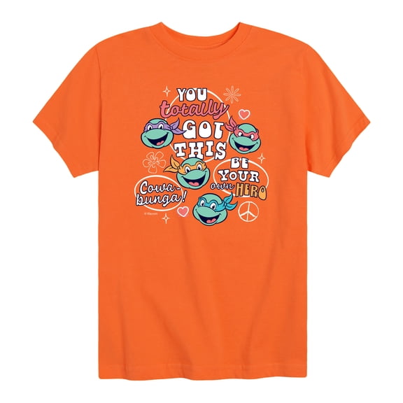 Teenage Mutant Ninja Turtles - You Totally Got This - Toddler Boys Short Sleeve Graphic T-Shirt