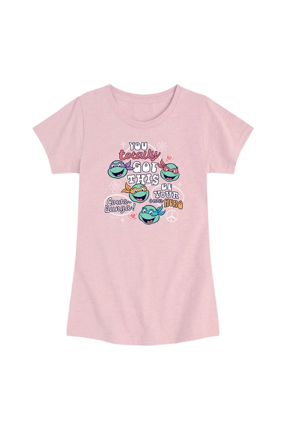 - You Totally Got This - Toddler Girls Fitted Short Sleeve T-Shirt