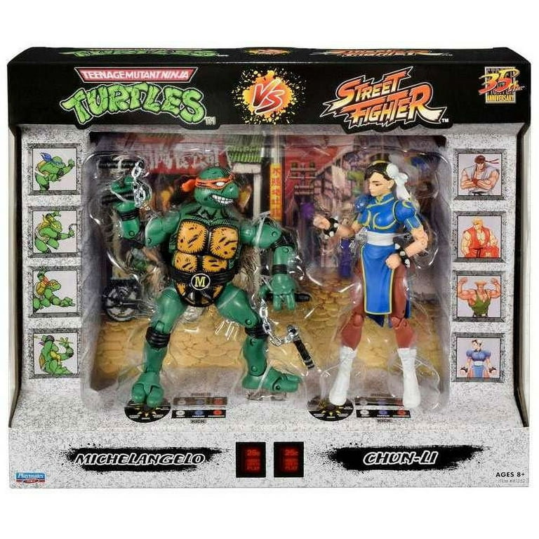 Teenage Mutant Ninja Turtles vs Street Fighter Michelangelo