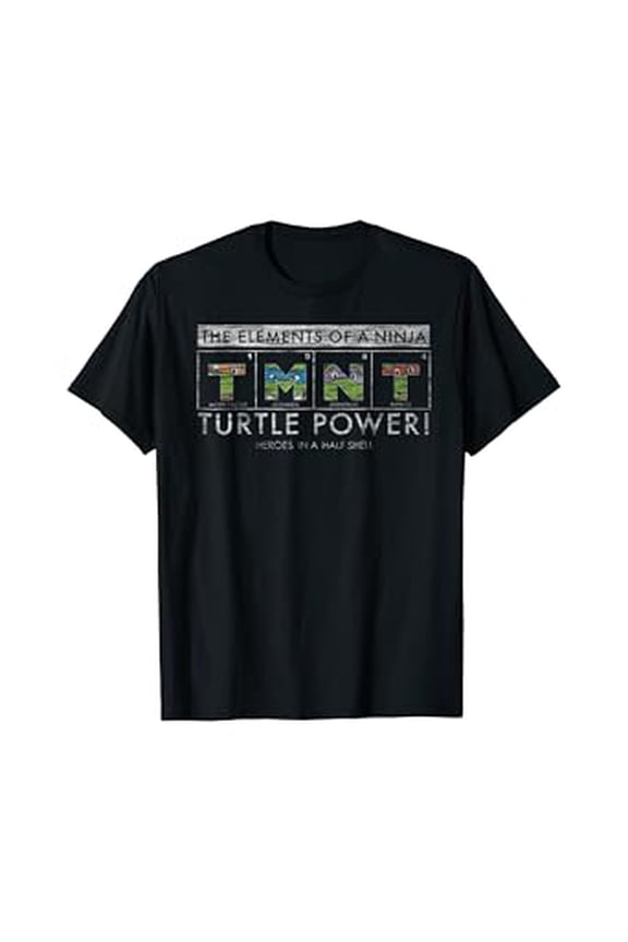 Teenage Ninja Element Graphic T-Shirt Design Preview Only, Birthday Gift