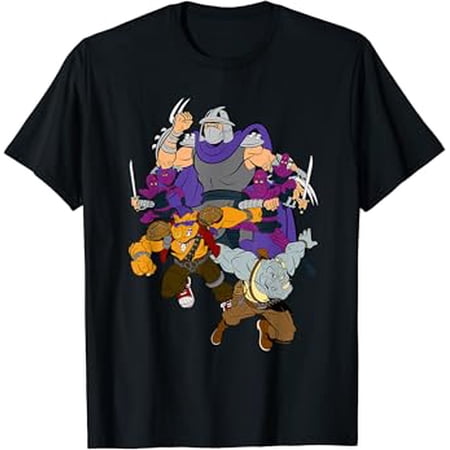 Teenage Shredder, Rocksteady And Bebop T-Shirt