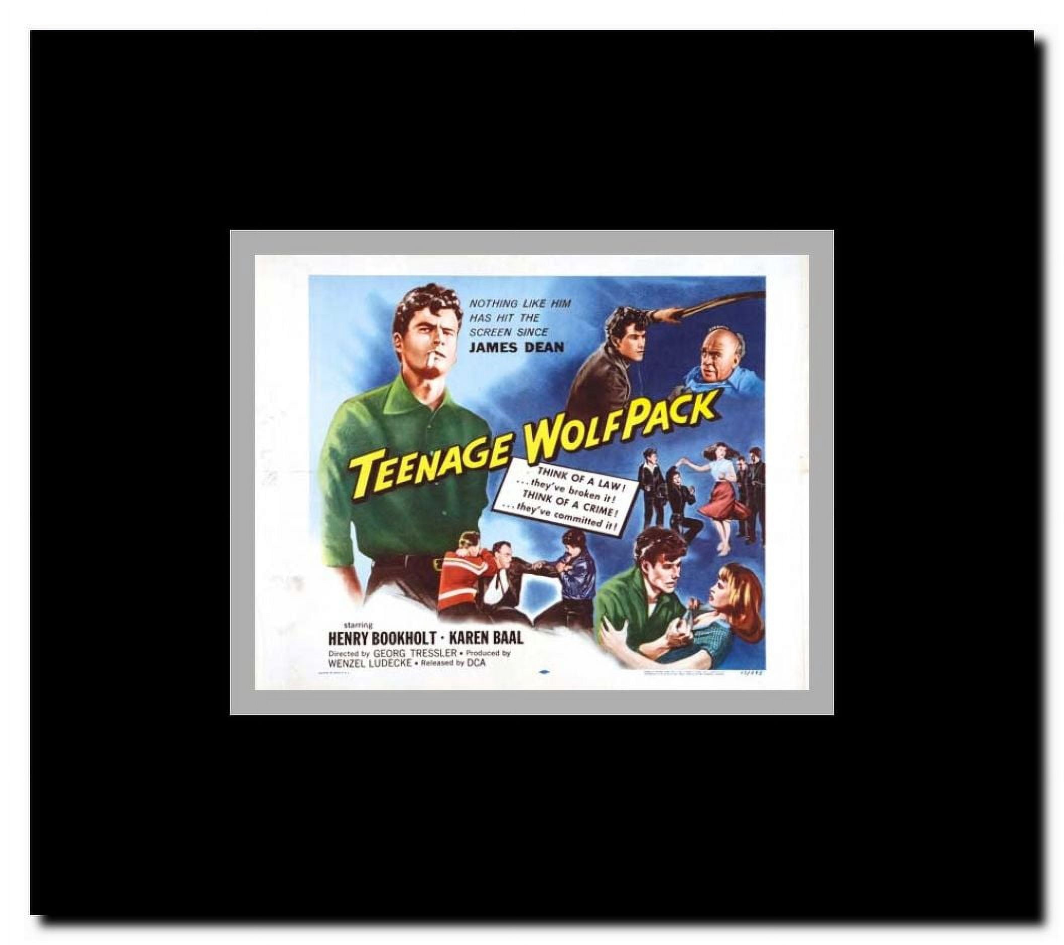 Teenage Wolfpack Framed Movie Poster