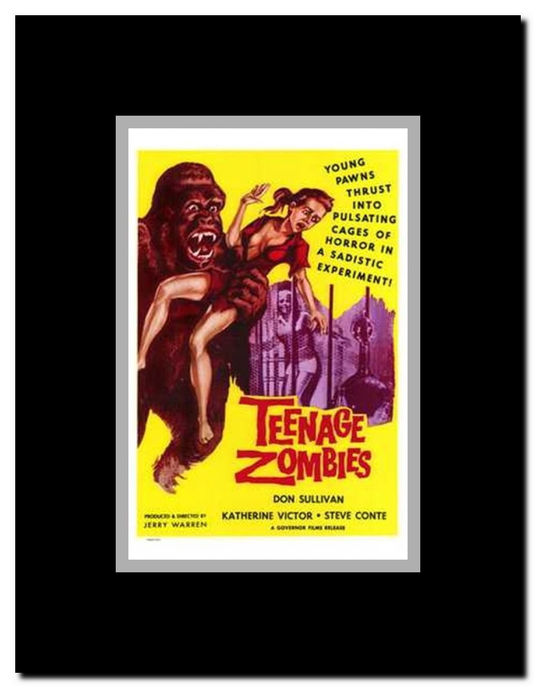Teenage Zombies Framed Movie Poster