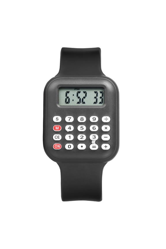 Teenager Calculator Electronic Wristwatch, Sports Digital Watch, Can Be Used For Math Calculations, Date And Time, Unisex, Christmas Back To School Season Opening Season Gifts