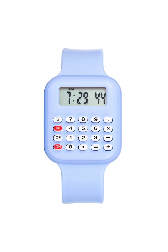 Teenager Calculator Electronic Wristwatch, Sports Digital Watch, Can Be Used For Math Calculations, Date And Time, Unisex, Christmas Back To School Season Opening Season Gifts
