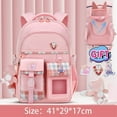 thumbnail image 1 of Teenager Waterproof Backpacks Book Bagt,Travel Laptop Backpack Lightweight Casual Daypack, Middle School Bookbag,white, 1 of 8