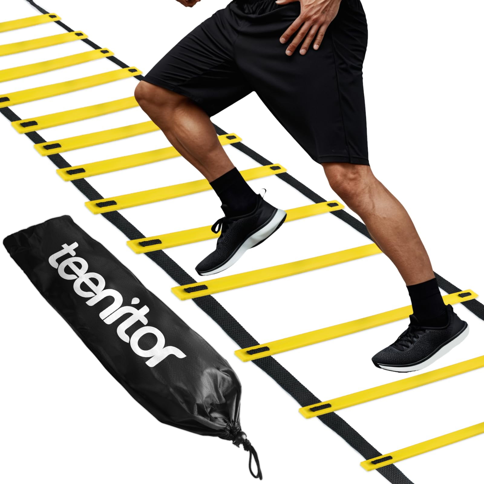 Teenitor 13 Rung Agility Ladder Speed Ladder Training Ladder for Soccer ...